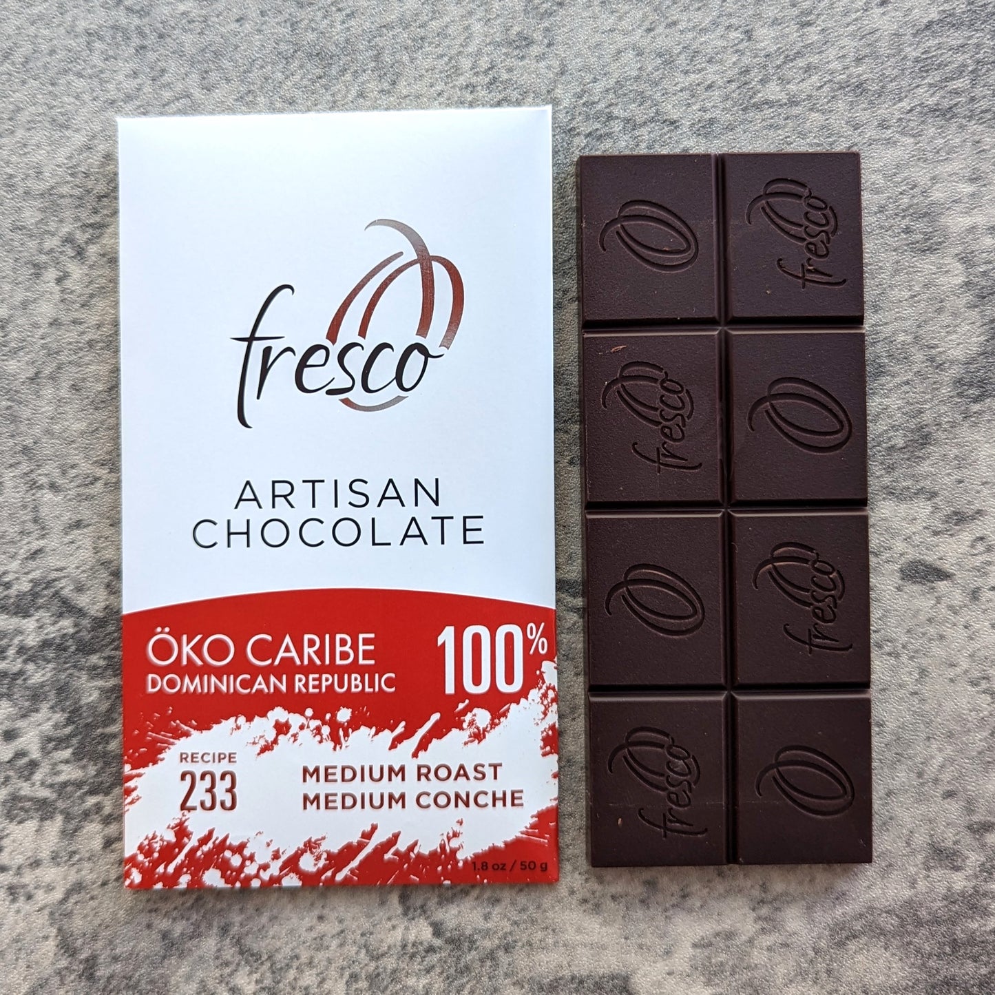 Dominican Republic Öko Caribe 100% Medium Roast Chocolate – Recipe 233